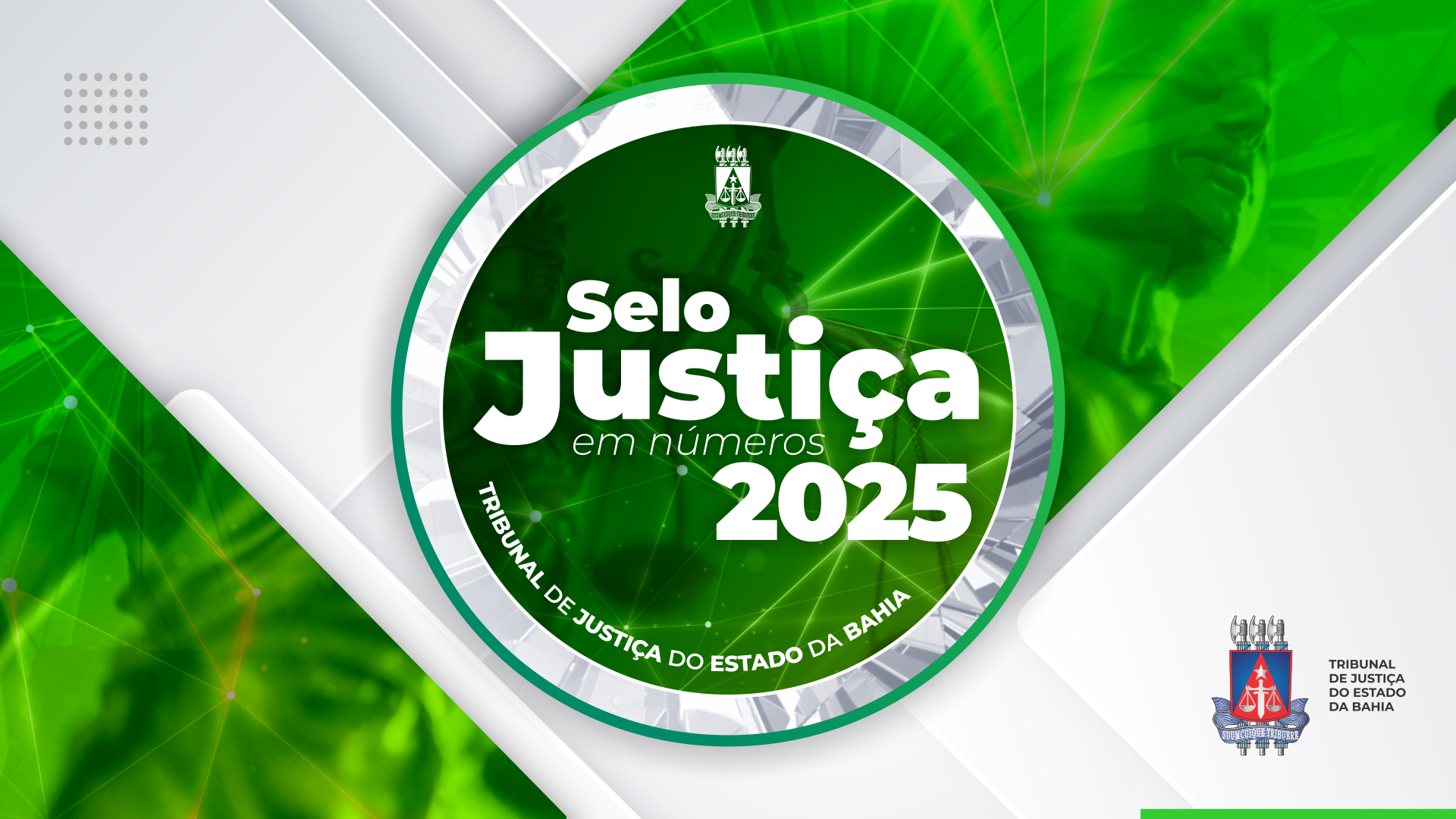 TJBA divulga resultados do Selo Justiça em Números; prêmio reconhece atuação de magistrados e servidores na prestação de serviços judiciais    