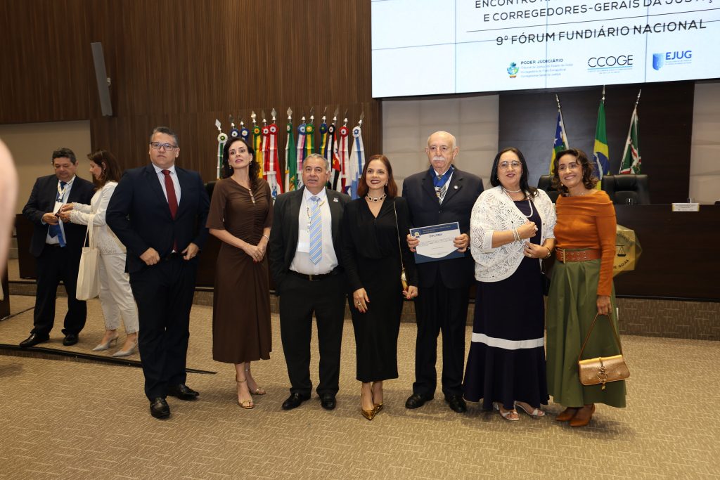 Corregedores do TJBA participam do 97º Encoge e do 9º Fórum Fundiário Nacional em Goiânia