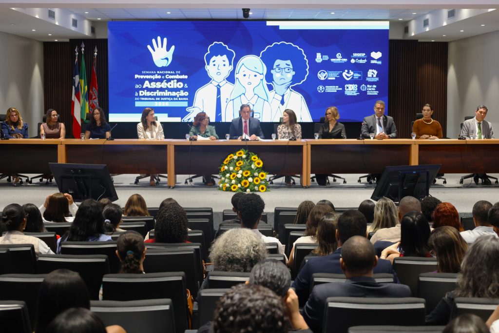 14/05/2026 - Semana de Combate ao Assédio no TJBA  