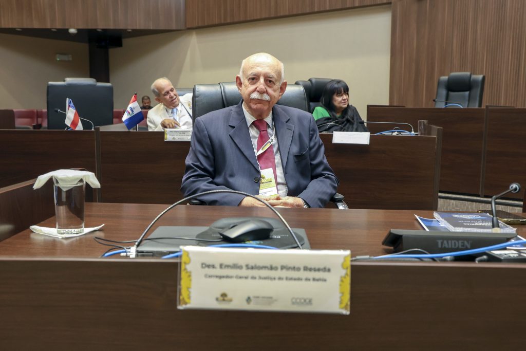 Corregedores do TJBA participam do 97º Encoge e do 9º Fórum Fundiário Nacional em Goiânia