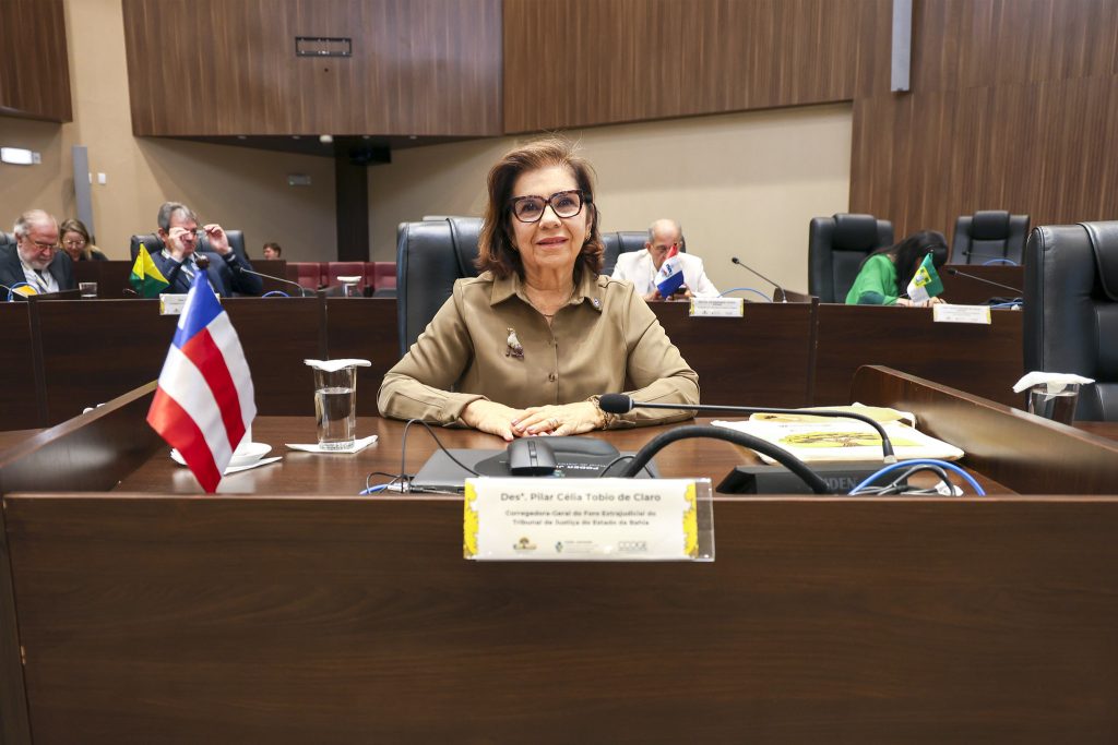 Corregedores do TJBA participam do 97º Encoge e do 9º Fórum Fundiário Nacional em Goiânia