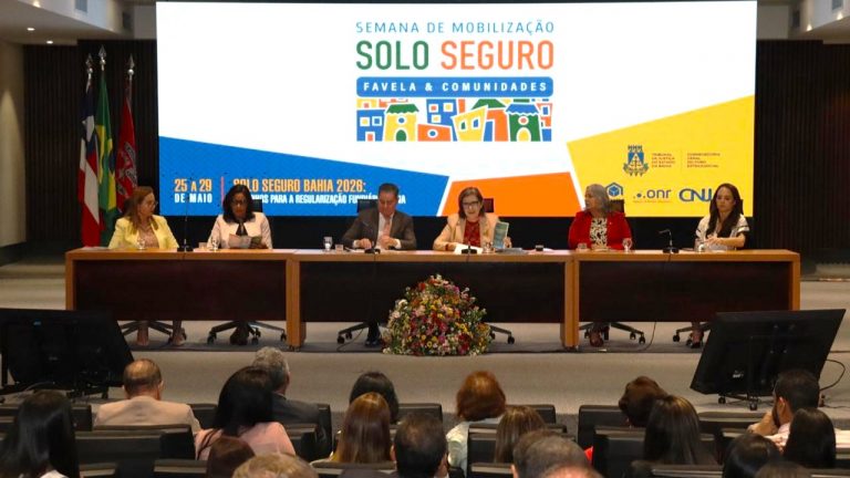 Semana Solo Seguro encerra com 806 títulos de propriedade entregues a moradores em situação de vulnerabilidade; TJBA celebra ações de Reurb em parceria com municípios e registradores  