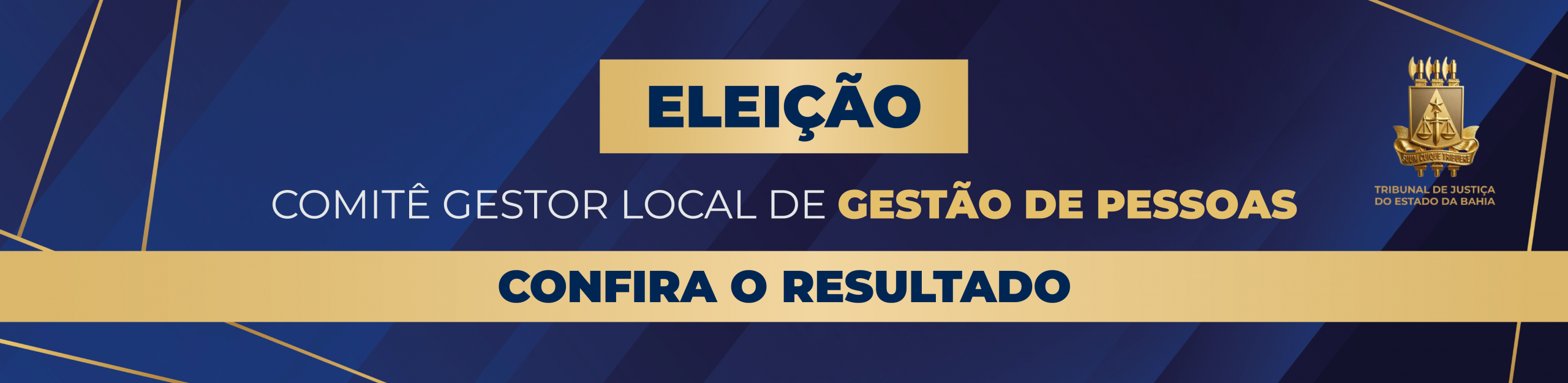 Imagem de banner com título eleição comitê gestão de pessoas