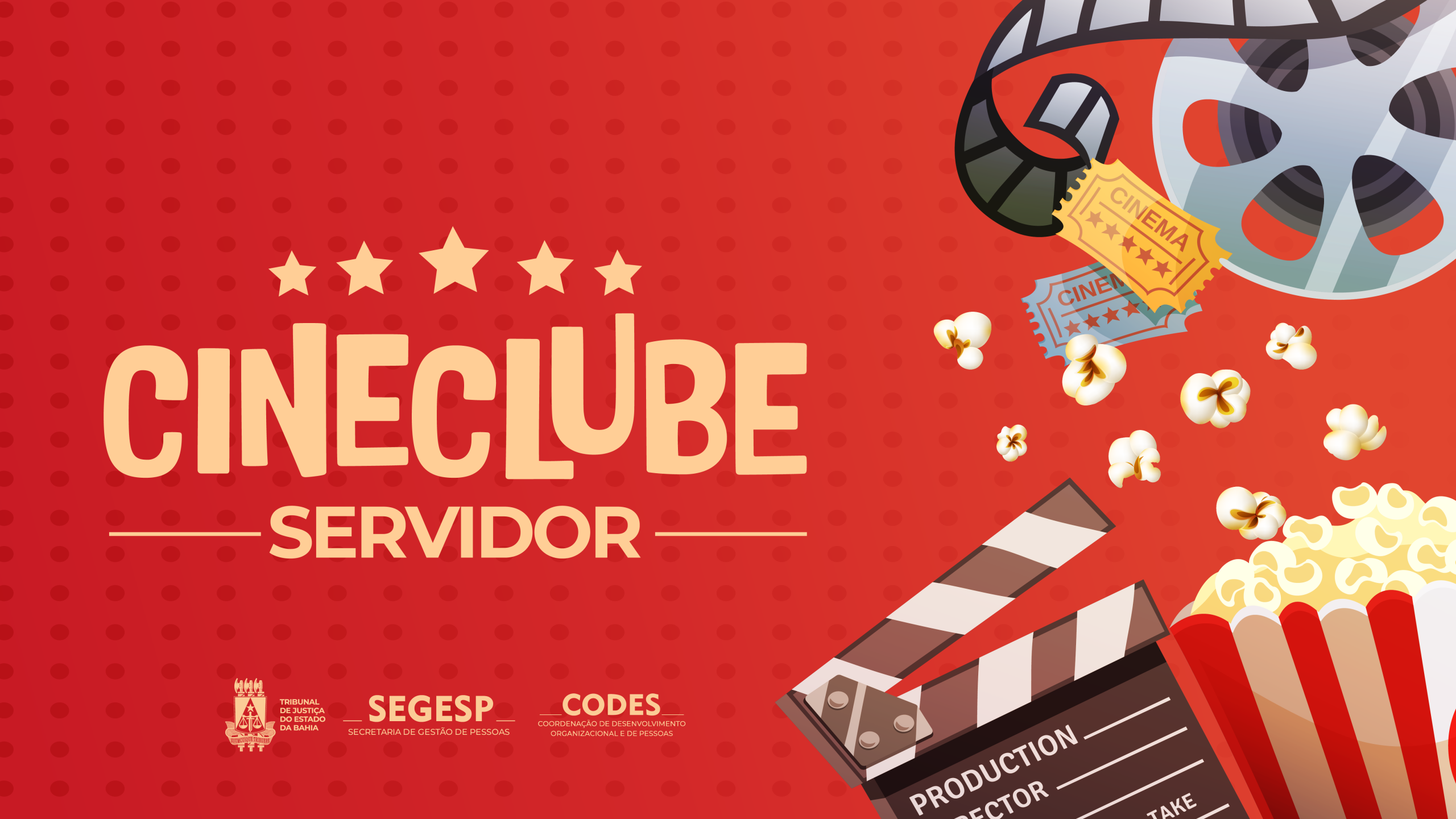 Projeto Cineclube Servidor une cultura, bem-estar e desenvolvimento humano no TJBA; primeira edição ocorre dia 21/05  