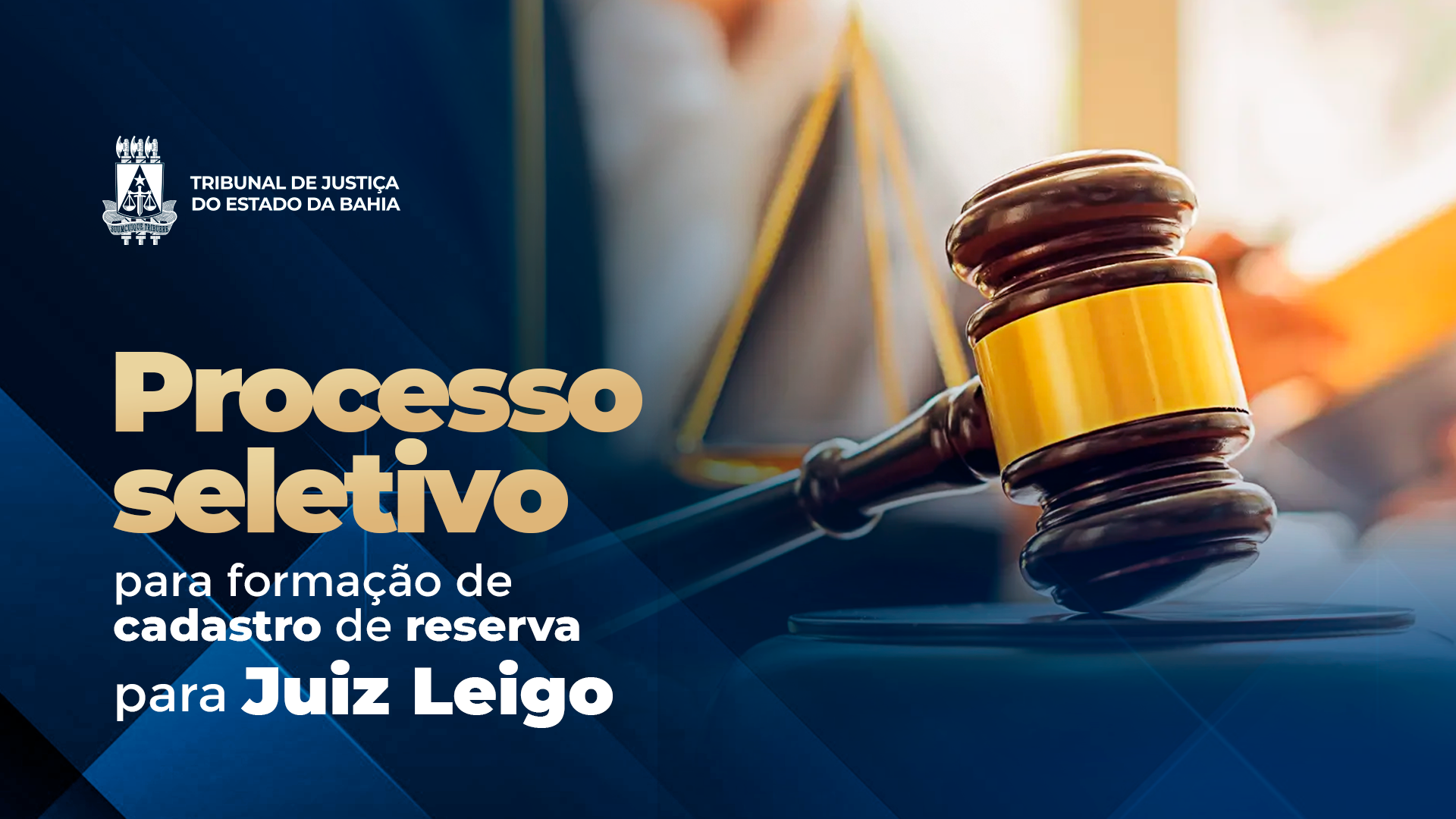 Processo seletivo o cargo de Juiz Leigo terá prova aplicada no domingo, dia 31 de maio   