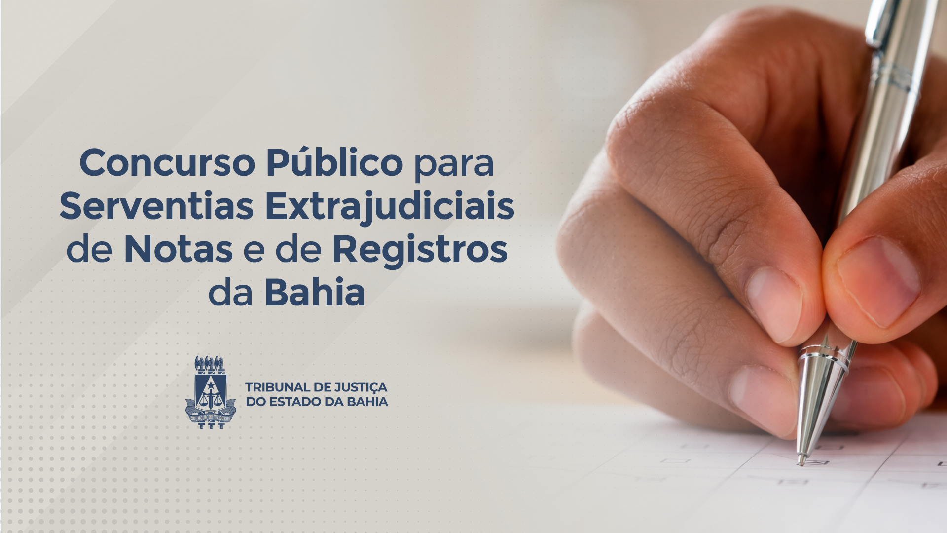 Sorteio de serventias extrajudiciais reservadas às cotas em concurso para cartórios será realizado no dia 25 de maio   