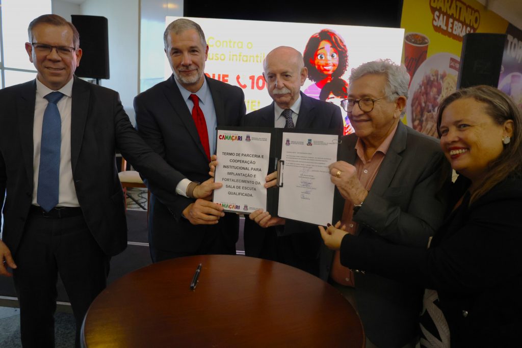 TJBA e Prefeitura de Camaçari lançam ações integradas para a proteção dos direitos de crianças e adolescentes   