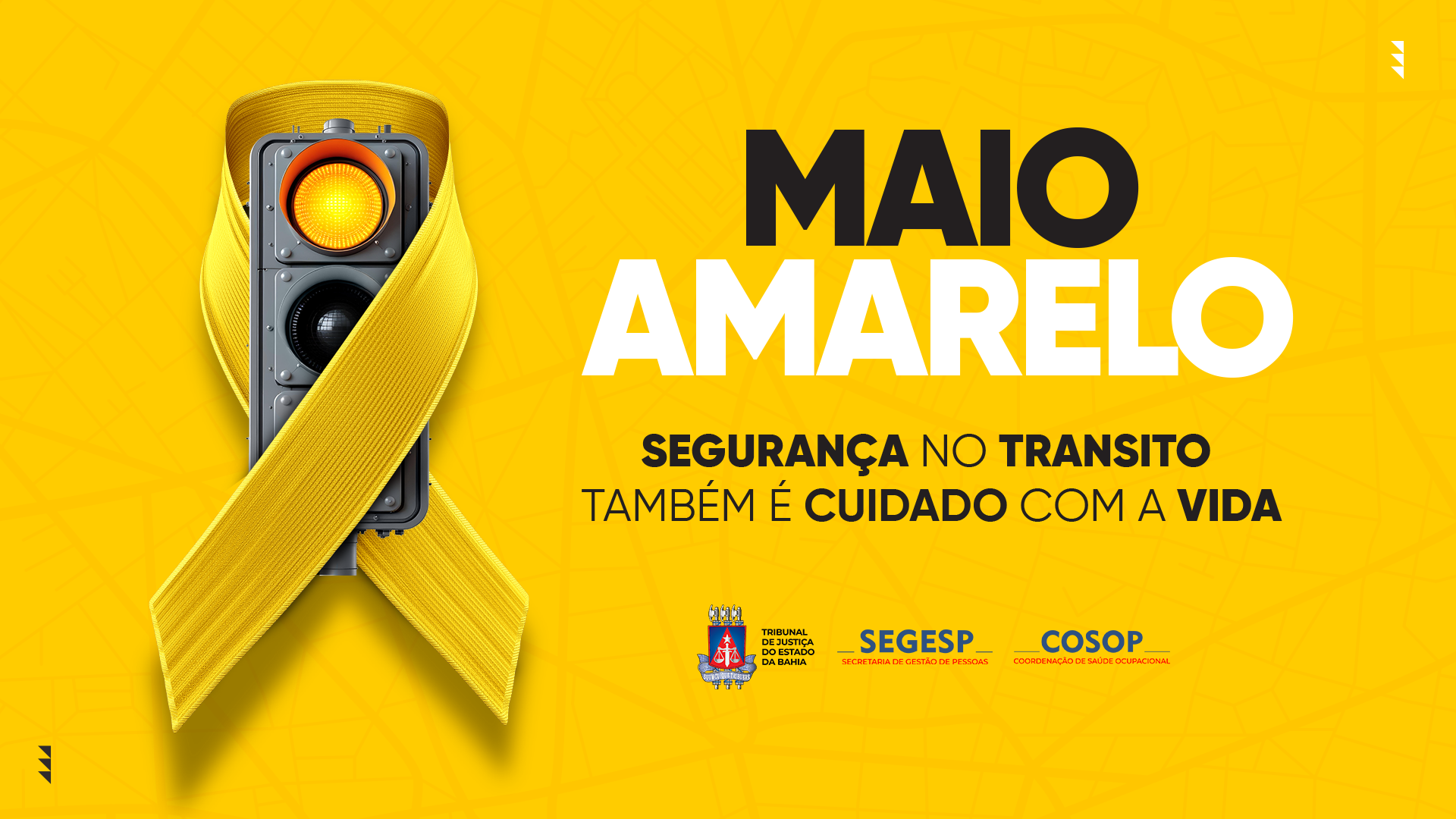 Maio Amarelo: TJBA promove programação especial voltada aos motoristas na próxima quarta-feira (27)   