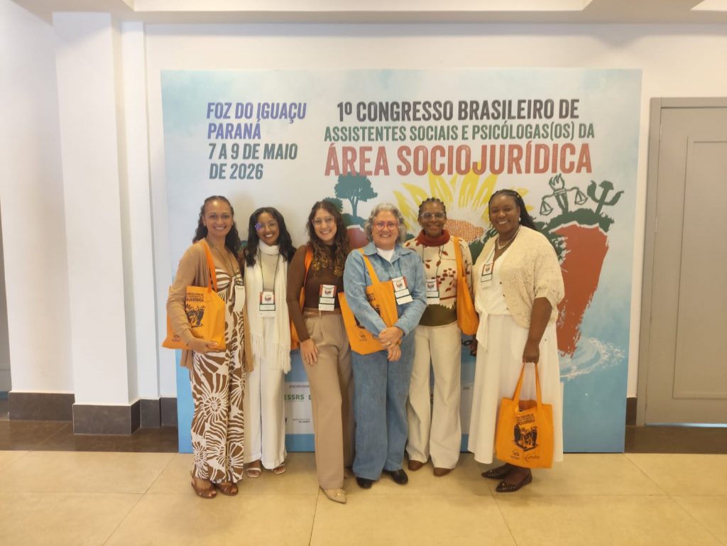 07 a 09/05/2026 - Iº Congresso Brasileiro de Assistentes Sociais e Psicólogos da área sociojurídica, na cidade de Foz do Iguaçu (PR)  