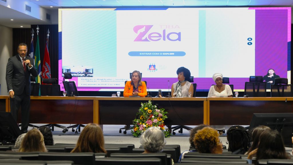 TJBA fortalece o enfrentamento à violência contra a mulher com solenidade para implementação do protocolo POP 5 e inauguração do Banco Vermelho