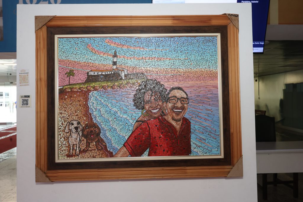 17/06/2026 - Exposição de Mosaicos em Papel no átrio do TJBA  
