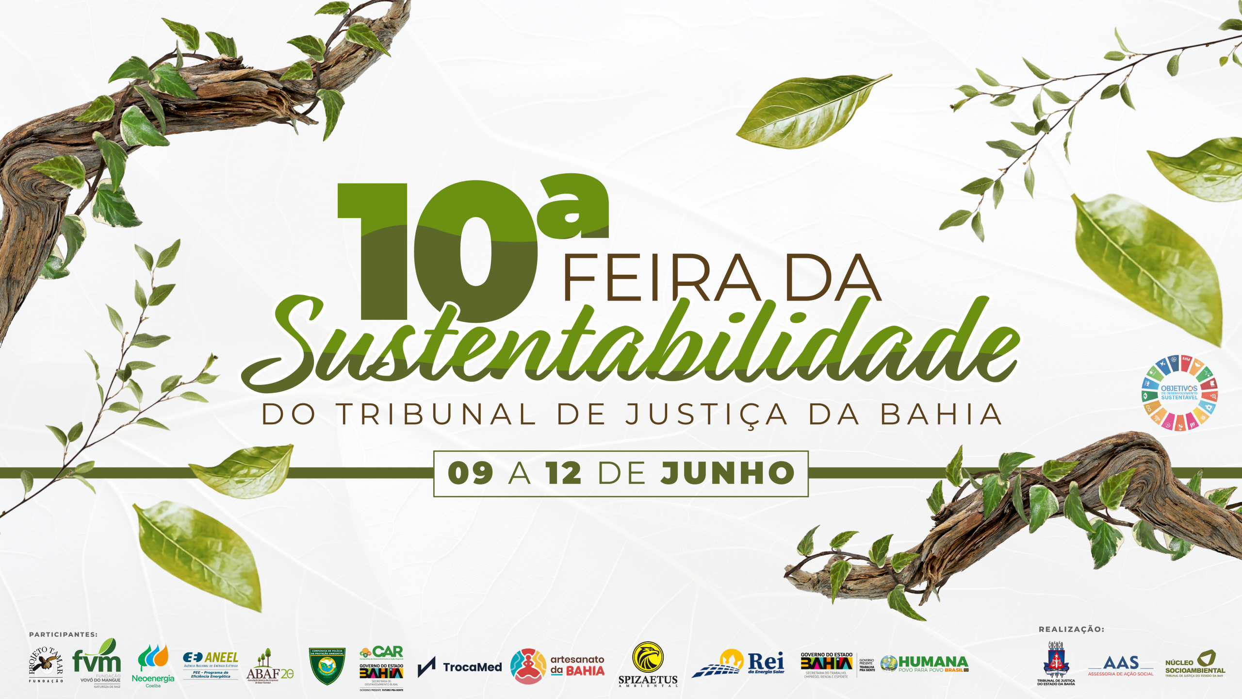 Sustentabilidade, cultura e conscientização ambiental marcam 10ª edição de feira promovida pelo TJBA   