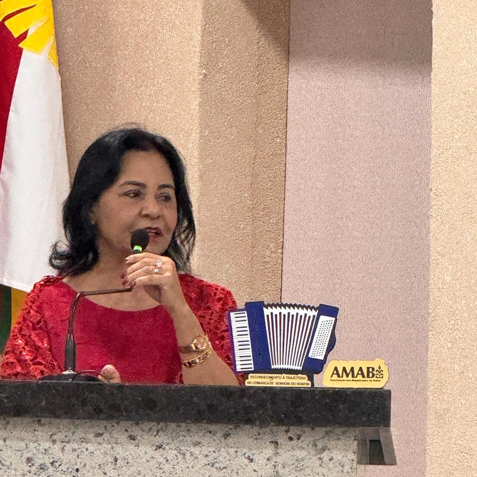 06/06/2026 - Entrega de título de Cidadã Bonfinense para a Desembargadora Maria de Fátima Silva Carvalho  