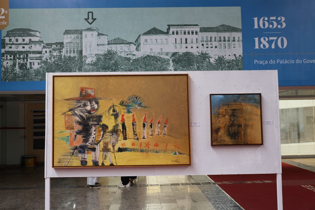 08/07/2026 - Exposição no átrio do TJBA – Artista Izana Fiterman   