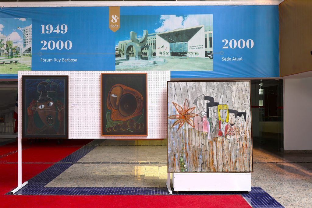 08/07/2026 - Exposição no átrio do TJBA – Artista Izana Fiterman   