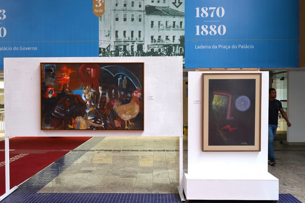 08/07/2026 - Exposição no átrio do TJBA – Artista Izana Fiterman   
