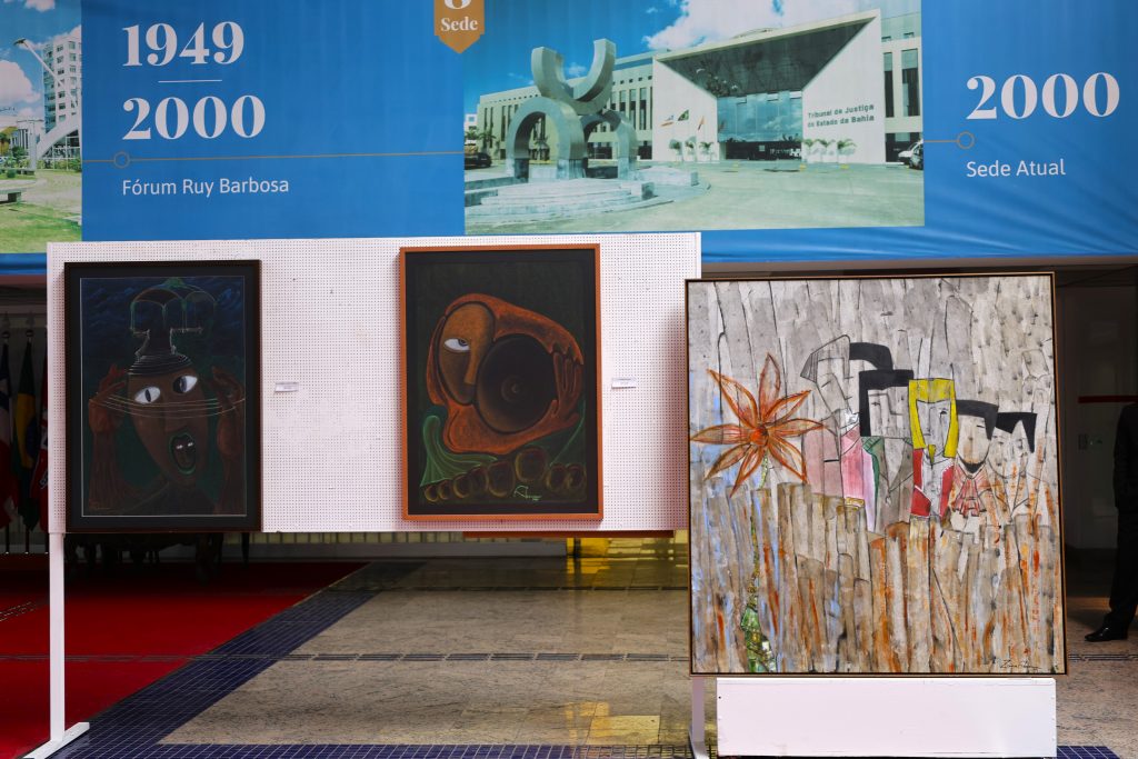 08/07/2026 - Exposição no átrio do TJBA – Artista Izana Fiterman   