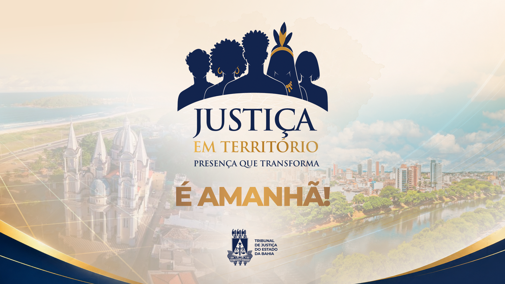 É amanhã! Justiça em Território chega ao sul do estado com diversos serviços para a população   