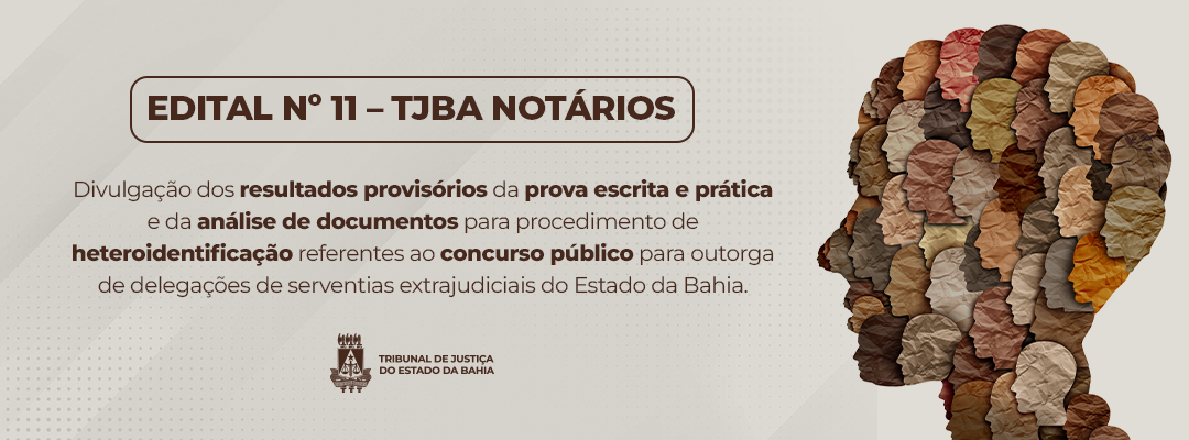 Resultado provisório do concurso público para outorga de delegações de Cartórios Extrajudiciais é divulgado   