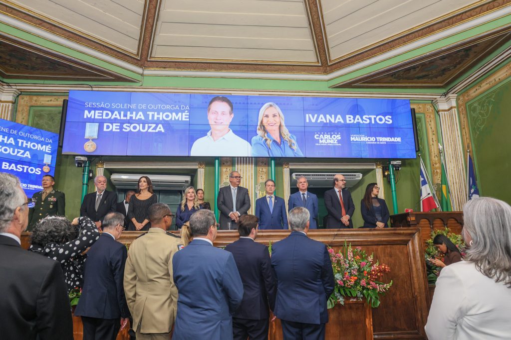 05-08-2026 - Medalha Thomé de Souza para a Ivana Bastos, Presidente da ALBA
