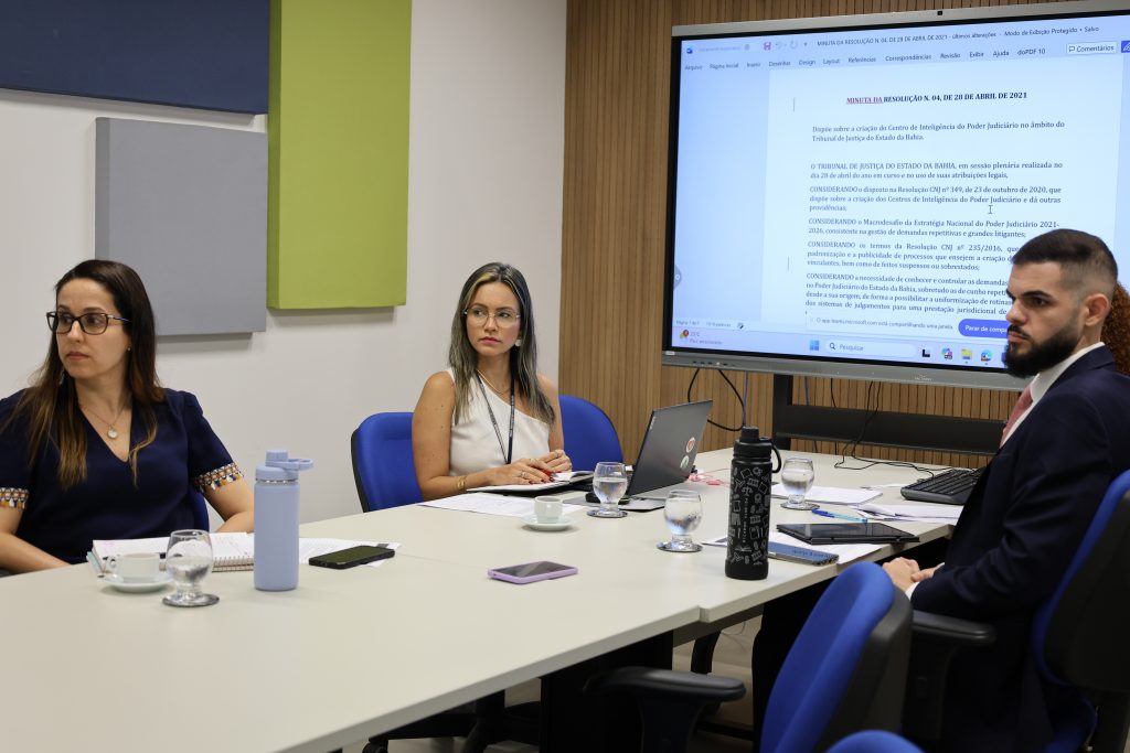 Centro de inteligência do TJBA discute reforma normativa na 2ª Reunião Ordinária    