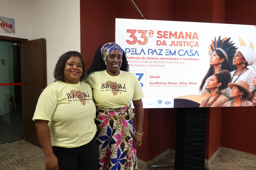 TJBA abre a 33ª Semana da Justiça pela Paz em Casa com diálogo sobre defesa das mulheres vítimas de violência
