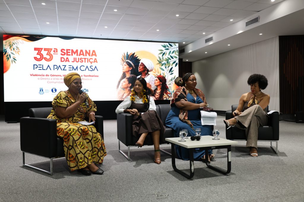 TJBA abre a 33ª Semana da Justiça pela Paz em Casa com diálogo sobre defesa das mulheres vítimas de violência