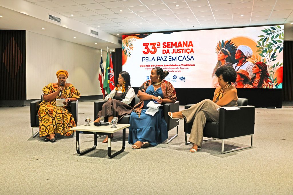 TJBA abre a 33ª Semana da Justiça pela Paz em Casa com diálogo sobre defesa das mulheres vítimas de violência