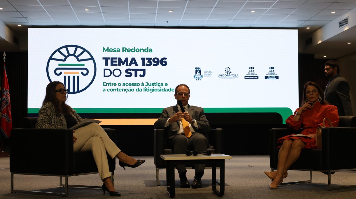 TJBA discute acesso à justiça e contenção da litigiosidade a partir do Tema 1.396 do STJ   