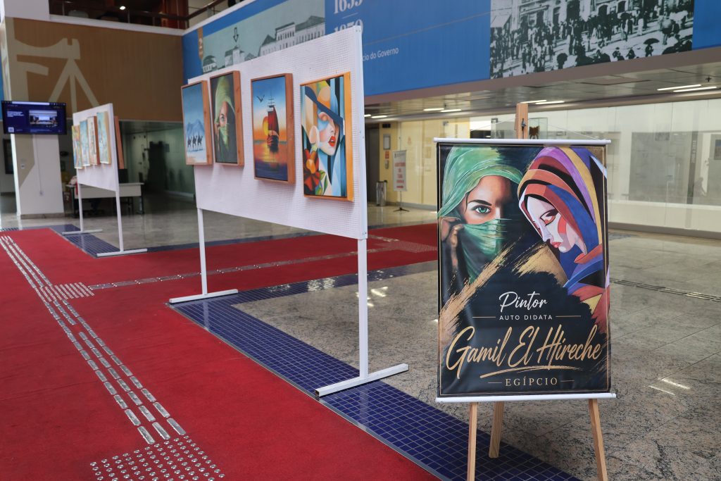 04/09/2026 - Exposição Átrio TJBA Artista Egípcio Gamil El Hireche