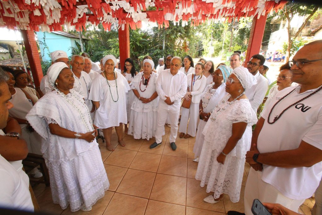 CNJ, TJBA e MPBA reafirmam compromisso com o direito à liberdade de culto em visita ao terreiro Ilê Axé Opô Afonjá