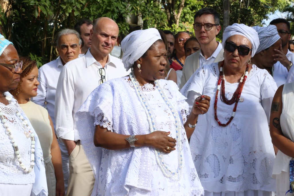 CNJ, TJBA e MPBA reafirmam compromisso com o direito à liberdade de culto em visita ao terreiro Ilê Axé Opô Afonjá