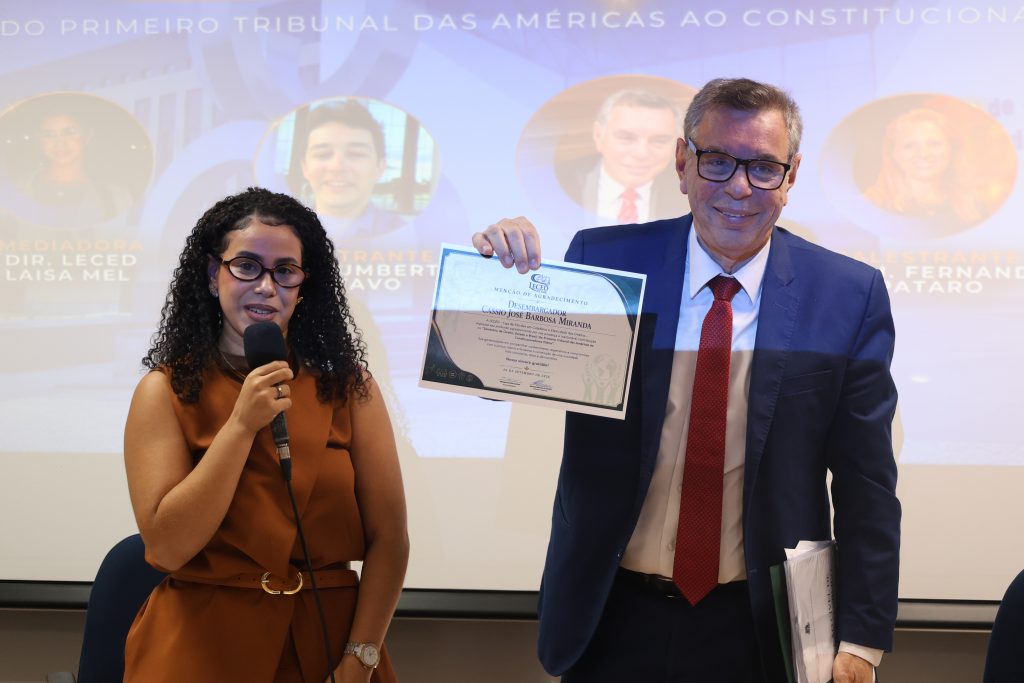 23/09/2026 - Palestra "História Seletiva do TJBA: Constituição e Democracia" na Universidade Católica do Salvador