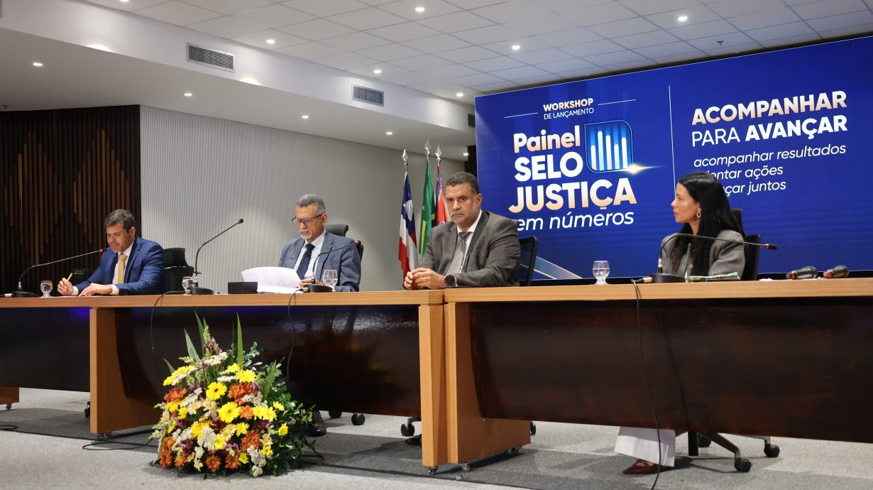 Com foco na gestão de desempenho, TJBA lança Painel de Acompanhamento do Selo Justiça em Números   