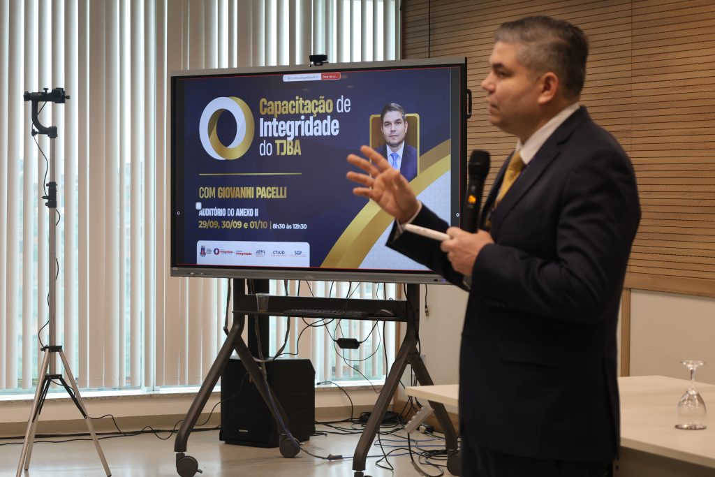 29/09/2026 - Capacitação “Integridade Institucional na Prática: Governança, Conflito de Interesses e Contratações Públicas”