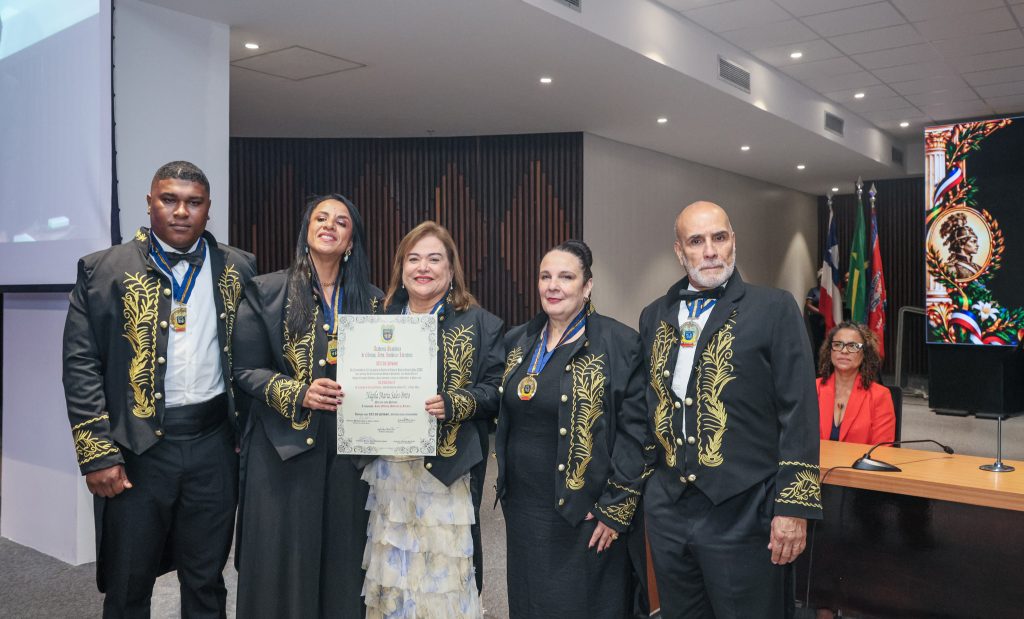 Desembargadora Nágila Brito é empossada como imortal da Academia Brasileira de Ciências, Artes, História e Literatura
