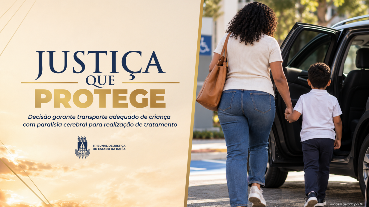 Decisão do TJBA garante transporte adequado para criança realizar tratamento de saúde em Salvador   
