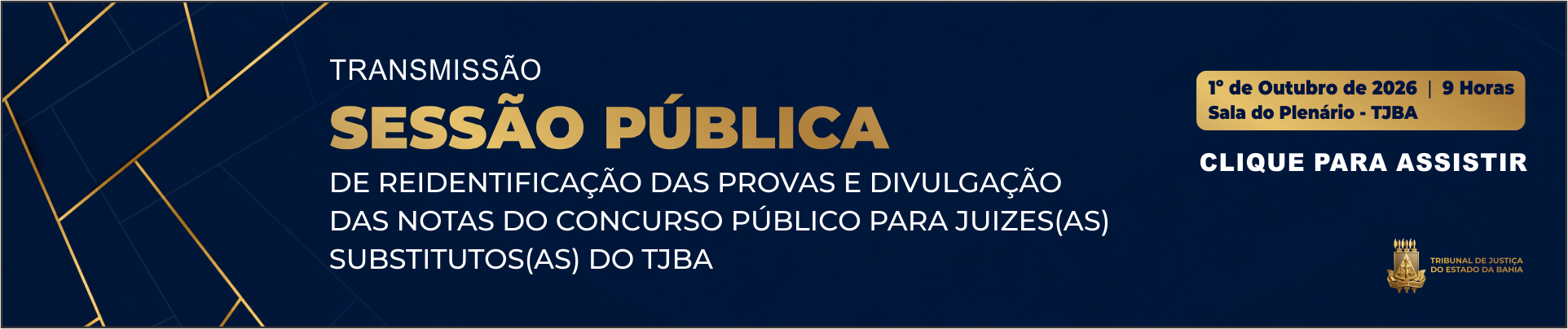 sessão pública – prova de juizes