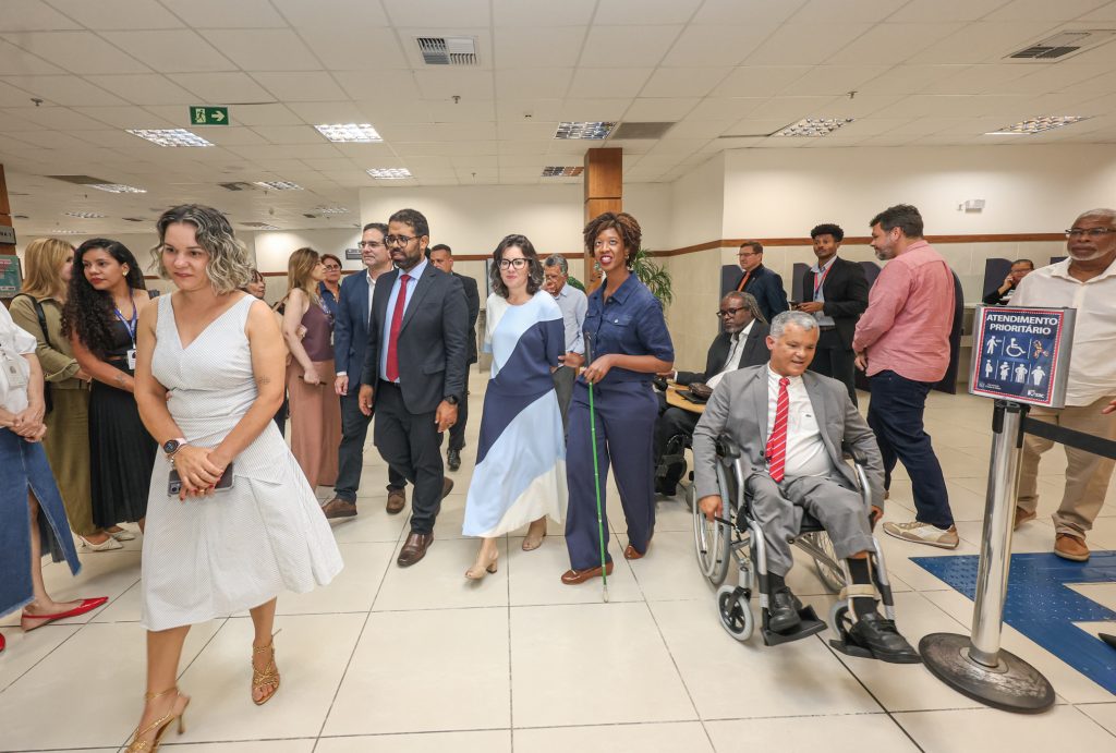 TJBA e Ministério dos Direitos Humanos realizam visita técnica a equipamentos para pessoas com deficiência em Salvador