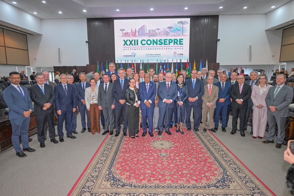 XXII Encontro do Consepre: Carta de Curitiba reúne diretrizes para fortalecer a Justiça brasileira