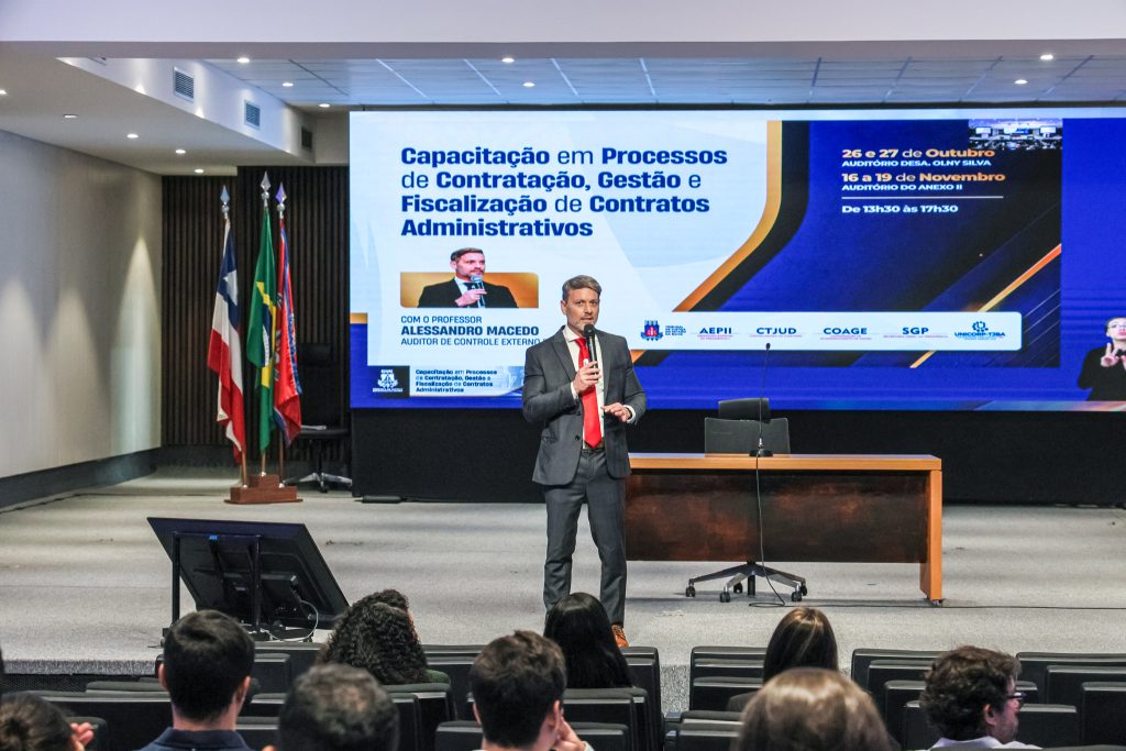 TJBA fortalece governança com qualificação sobre gestão e fiscalização de contratos   
