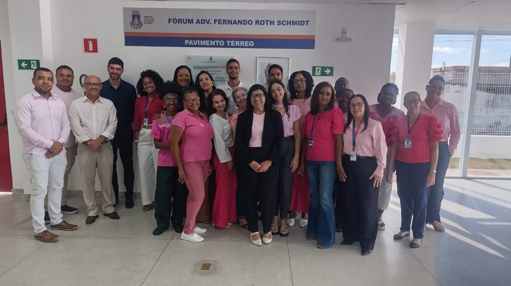Outubro Rosa: TJBA promove ações de saúde e bem-estar em campanha de prevenção ao câncer de mama