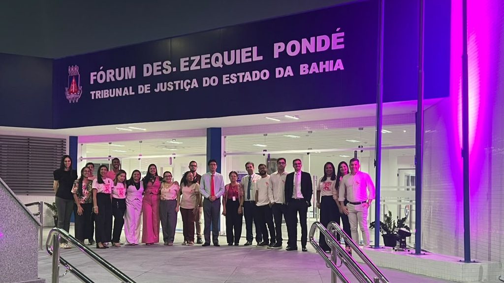 Outubro Rosa: TJBA promove ações de saúde e bem-estar em campanha de prevenção ao câncer de mama