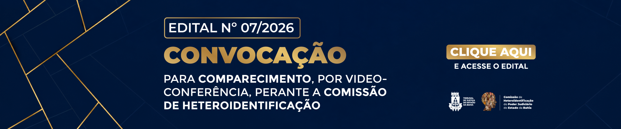 EDITAL Nº 07/2026 – Convocação Comissão de Heteroidentificação