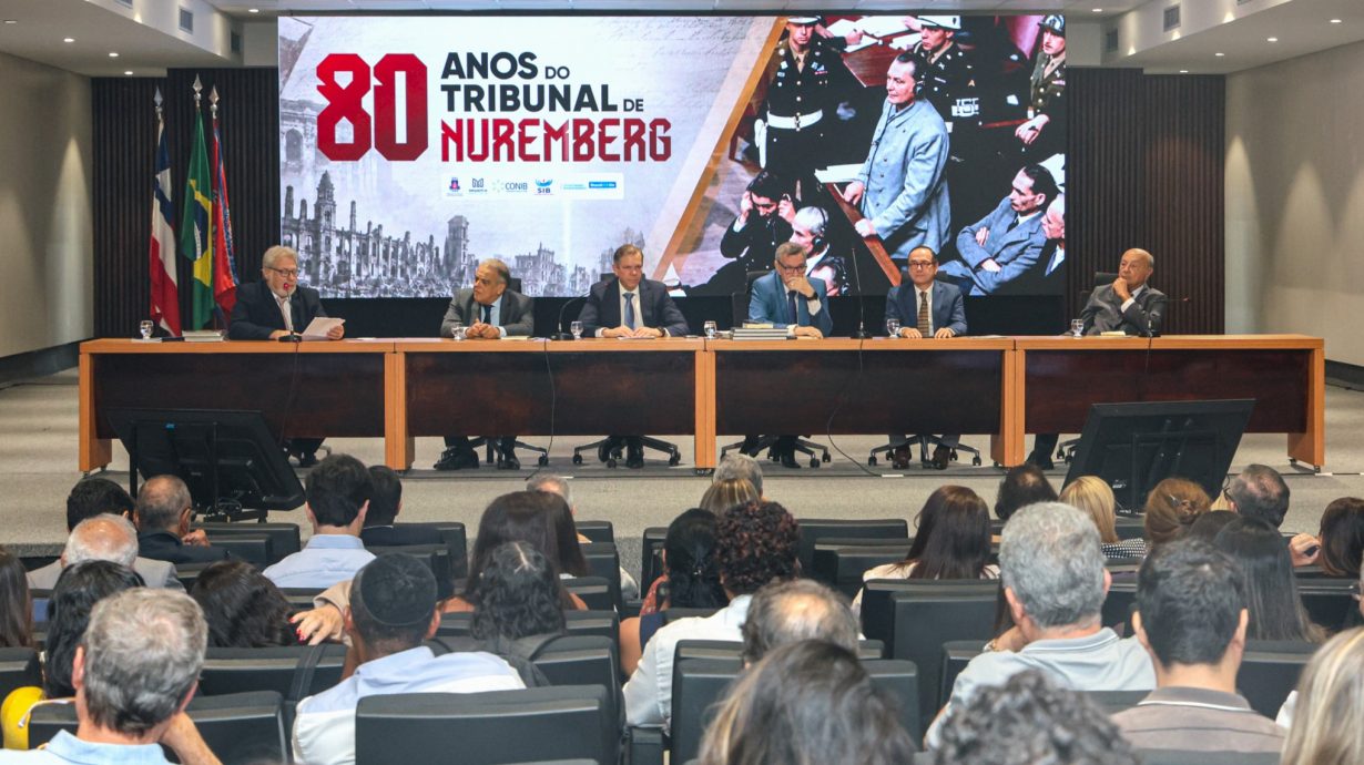 80 anos de Nuremberg: TJBA resgata julgamentos de nazistas e reforça direitos humanos   