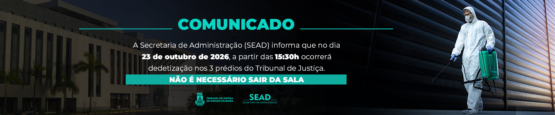 Dedetização – TJBA