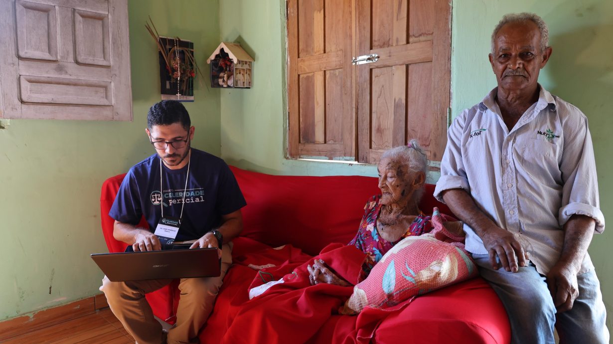 Celeridade Pericial: TJBA realiza perícia em domicílio para curatela de idosa com 110 anos   