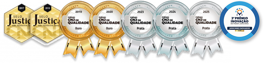 Selos e certificações institucionais do Tribunal de Justiça do Estado da Bahia