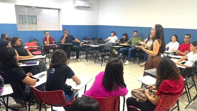 Núcleo de Justiça Restaurativa do Segundo Grau promove oficina “Vamos repensar o modelo de justiça? Uma conversa sobre Justiça Restaurativa” em instituição de ensino superior de Juazeiro