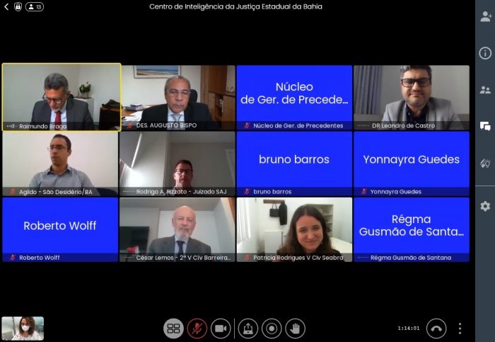 CIJEBA SE REÚNE COM MAGISTRADOS DAS COMARCAS DO INTERIOR